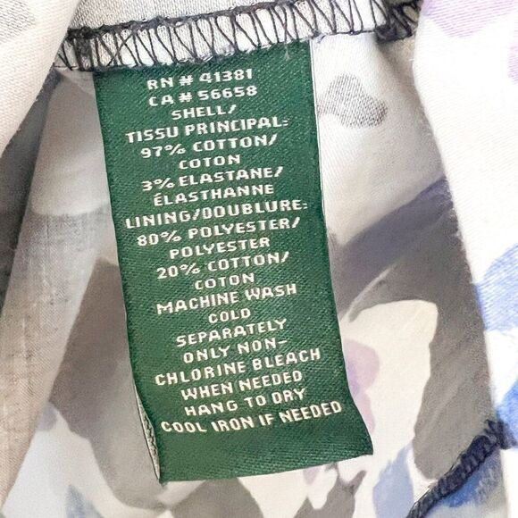 Ralph Lauren Shift Floral Sleeveless Dress with Pockets Size 8 - Picture 5 of 7